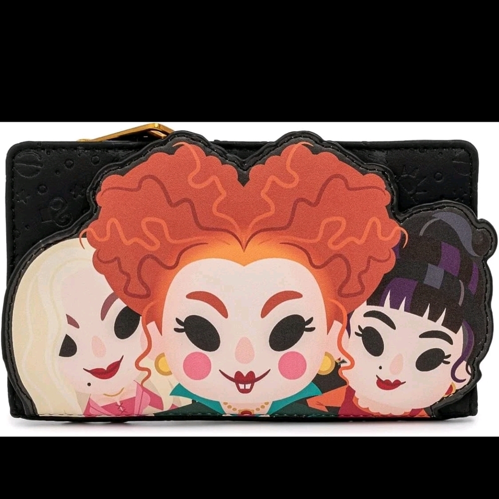 Loungefly Disney Hocus Pocus Sanderson Sisters Flap Wallet